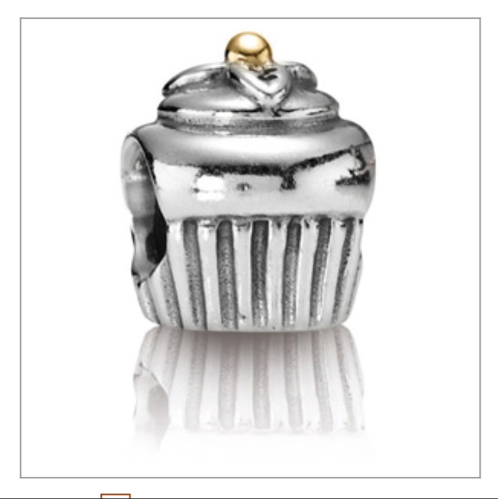 EXCLUSIVE Pandora Cupcake Charm